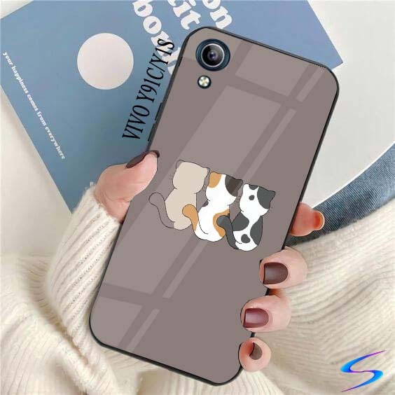 HP ล่าสุด Vivo Y91C/Y1S CASE (แมว) - เคสโทรศัพท์ - Sheishore - Phone Case - Phone Softcase - Phone C