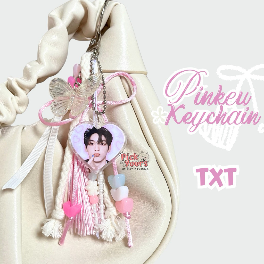 PINKEU KEYCHAIN COLLECTION TXT SOOBIN YEONJUN BEOMGYU TAEHYUN HENINGKAI