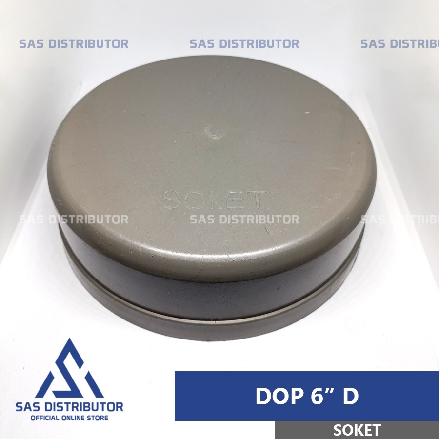 หมวกแก๊ป PVC D SOCKET 6 นิ้ว ฝาปิดท่อ Dop Polos