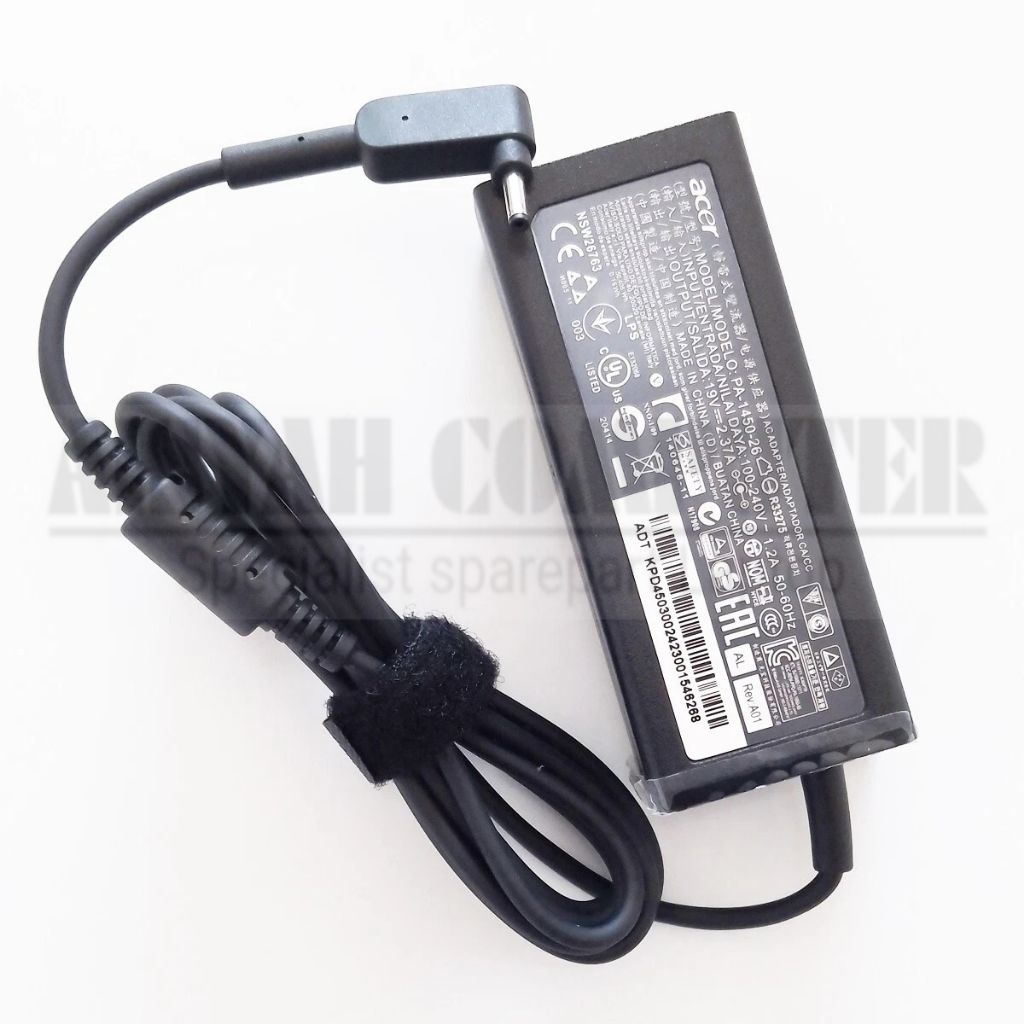 อะแดปเตอร์ชาร์จ AC ของแท้สําหรับ Acer Swift SF113-31, SF114-31, SF114-32, SF313-51