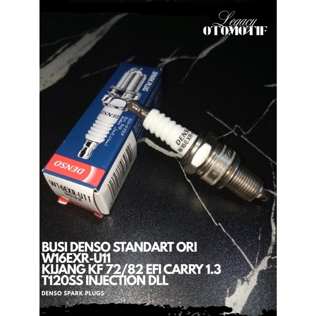 [Legacy] DENSO STANDARD ORIGINAL W16EXR-U SPARK PLUG TOYOTA KIJANG KF 72/82 EFI T120SS INJECTION CAR