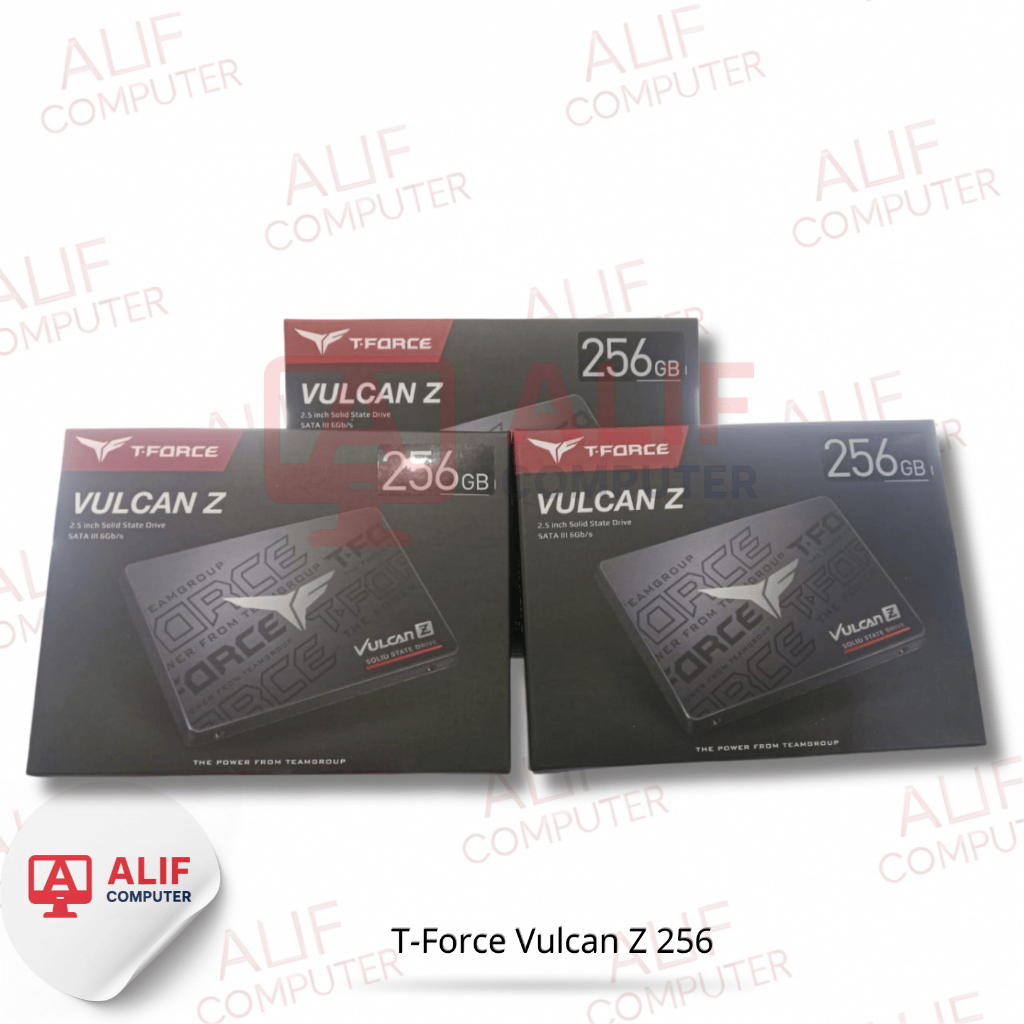 SSD T-Force Vulcan Z 256GB 2.5 นิ้ว SATA III 3D NAND Solid State Drive ความเร็วสูง