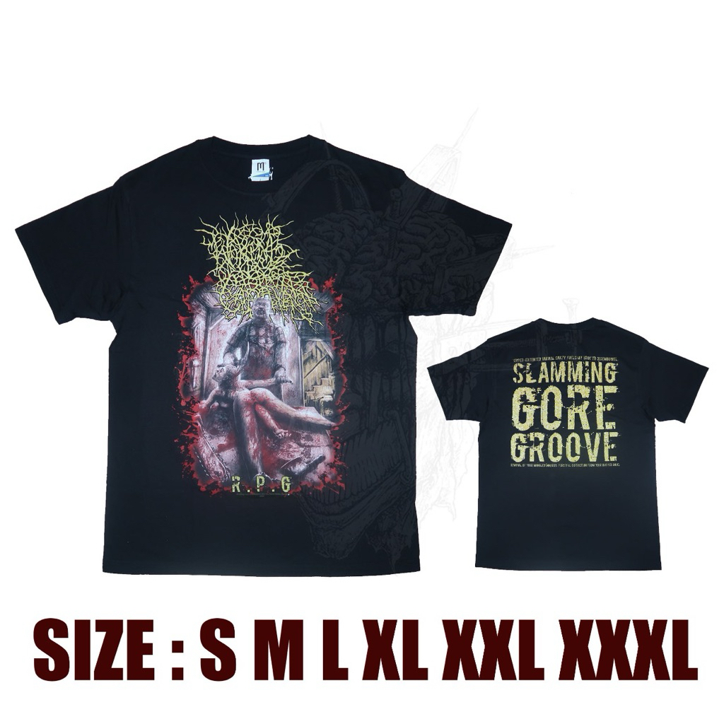 WKING THE CADAVER RPG - เสื้อยืดเปิดตัวของแท้ By จิตใจโหด