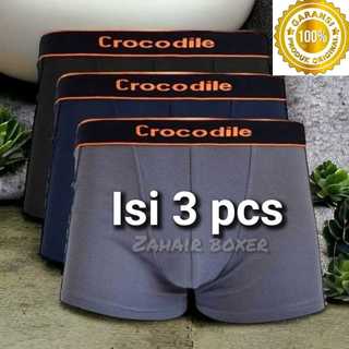 Celana Dalam Pria Boxer Isi 3 Pcs Bahan Katun Premium