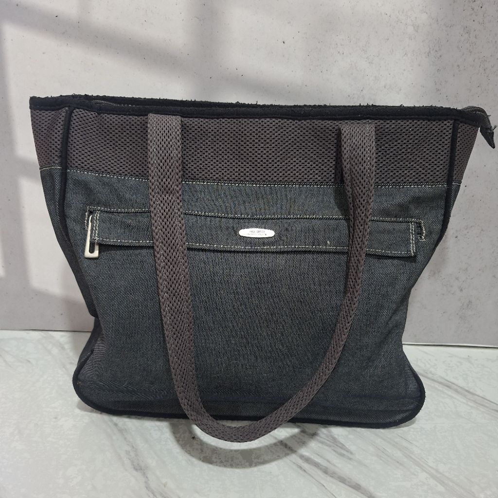 Preloved Pro Specs Denim Canvas Tote Bag