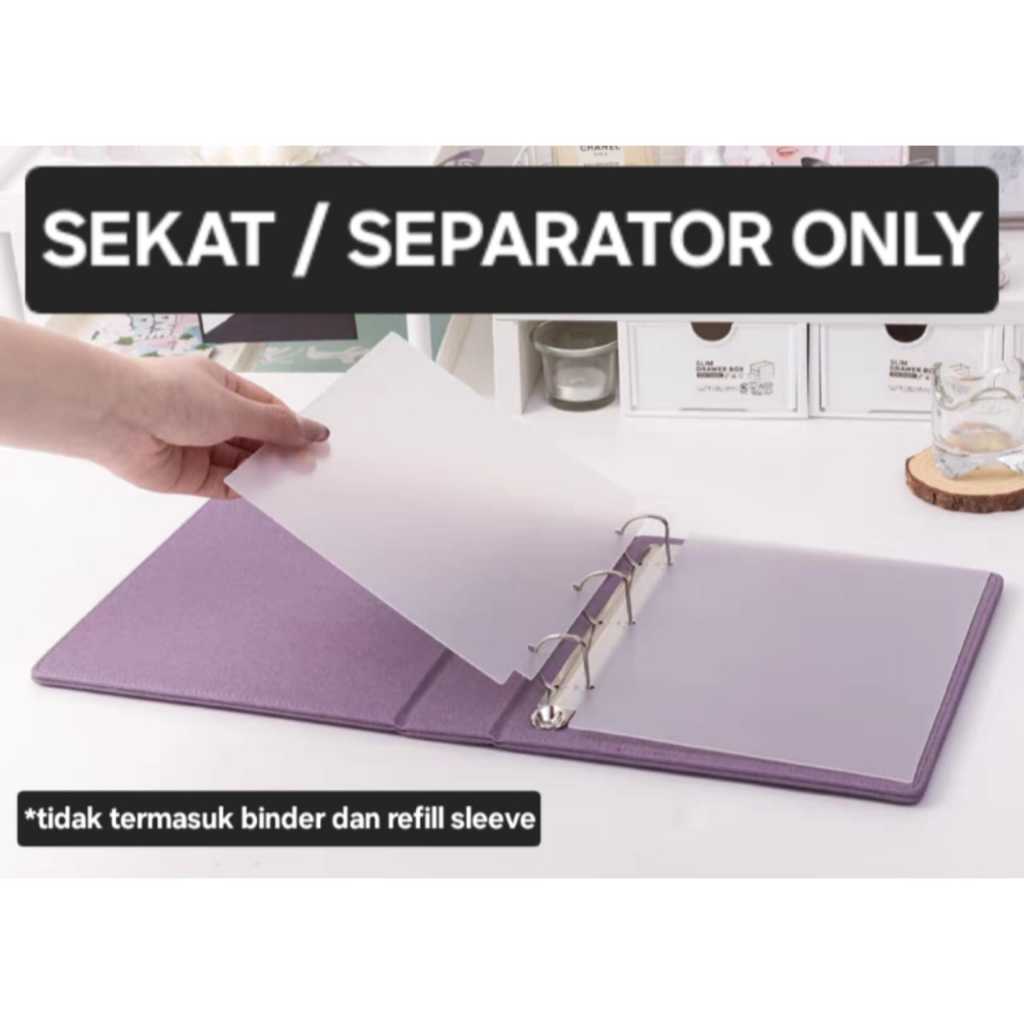 CHASING STARS SELAH / KPOP PHOTOCARD BINDER SEPARATOR (OT4 OT5 0T6 OT7 OT8 OT13 / 2P 3P 4P 5P 5P 6P 