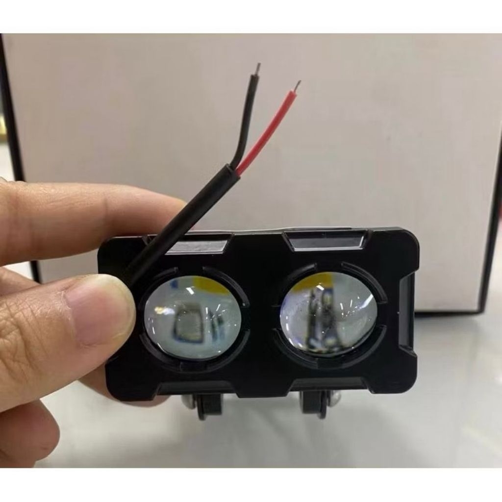 MATA SQL LED SPOTLIGHT 2 EYES SLIM FOGSLAMP LASERGUN 2 EYES 12V-24V