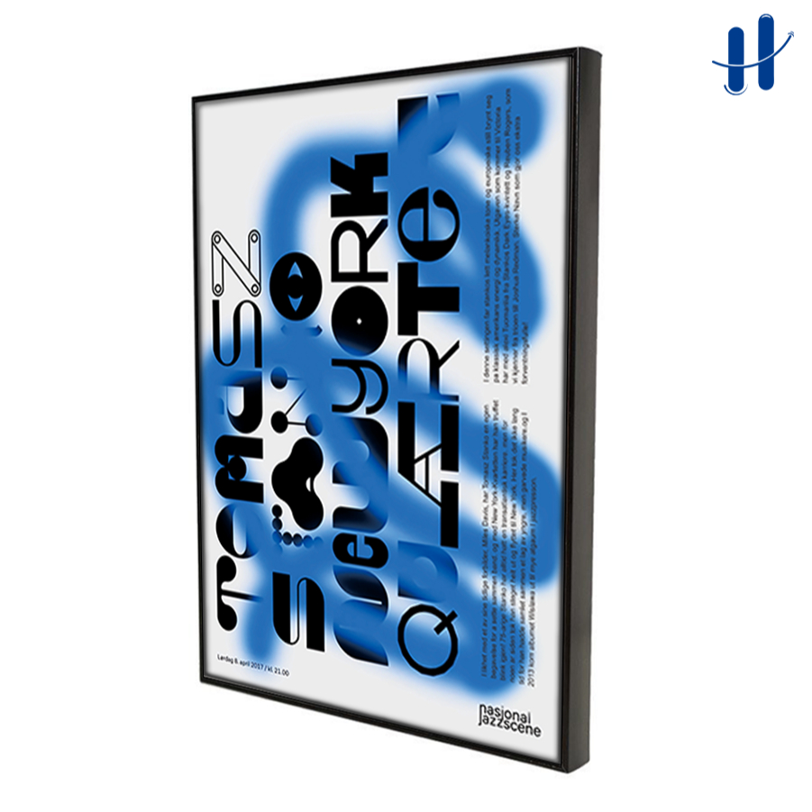 Haydecor National Jazz Frame Wall Decorative Room Display Aesthetic Minimalist Walldecor