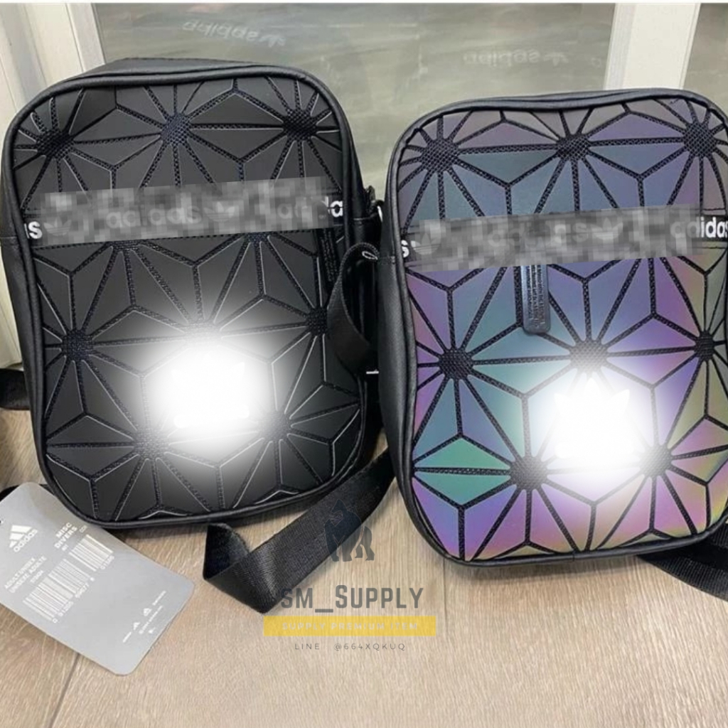 NIMBUL MOTIF SLING BAG ADSS ISSEY MIYAKE SLINGBAG / ADS PATTERN SLING BAG สําหรับผู้ชายและผู้หญิงด้ว