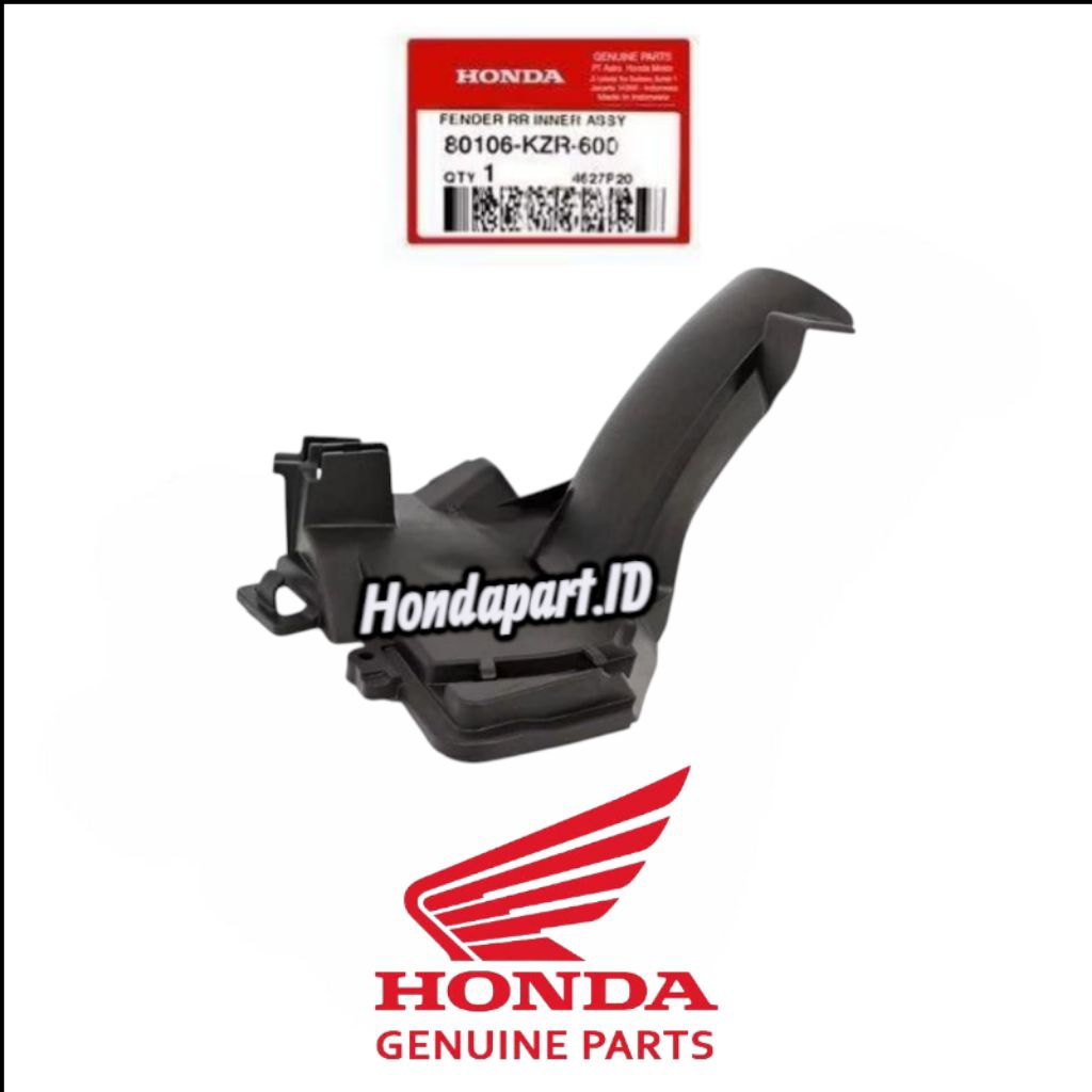 80106-KZR-600 บังโคลนด้านใน Under Upper Tyre Vario 125 Old Vario Techno 125 KZR original AM Honda