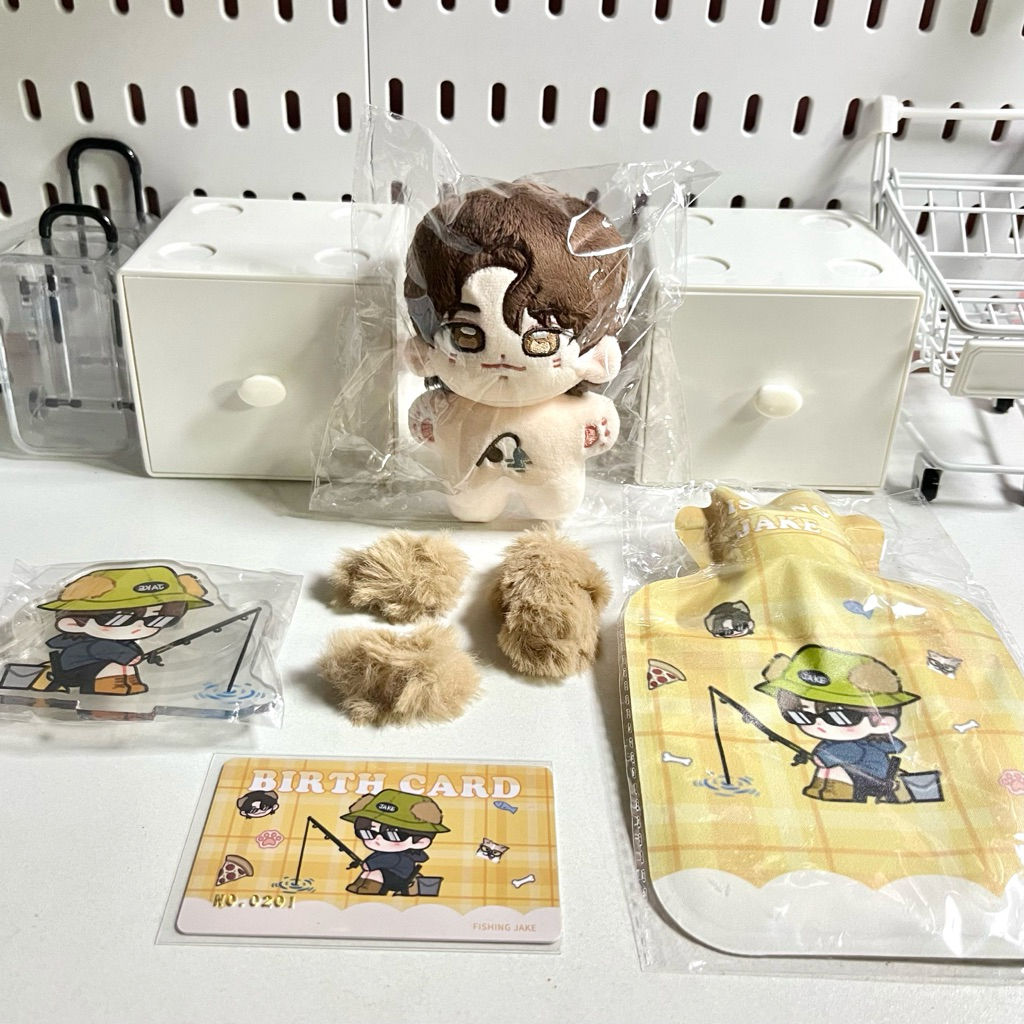 [จัดหนังสือ DONT CHECKOUT] อย่างเป็นทางการ 10 ซม. ตุ๊กตา ENHYPEN JAKE (JAKE ลูกชิ้น)