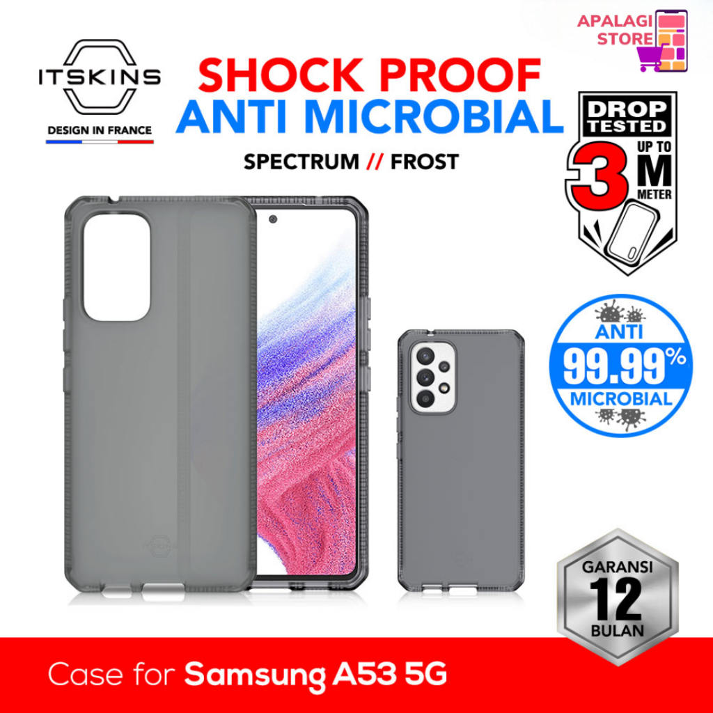 ITSKINS Shoock Proof Case Samsung Galaxy A53 5G SPECTRUM FROST - สีดํา