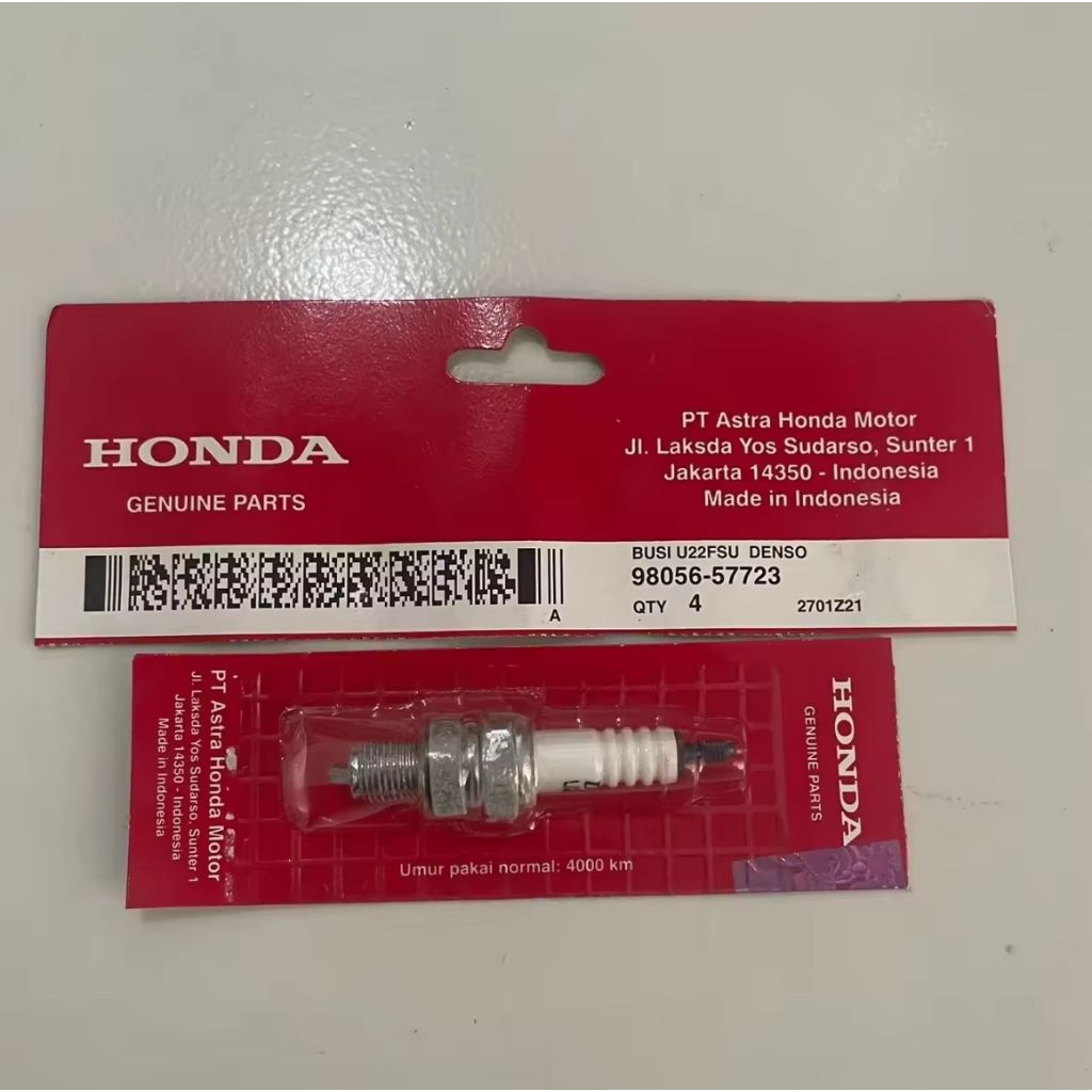 Denso U22 U-22 FSU Grand Smash Shogun Jupiter Z Vega ZR Mio Supra Fit Soul M3 หัวเทียน