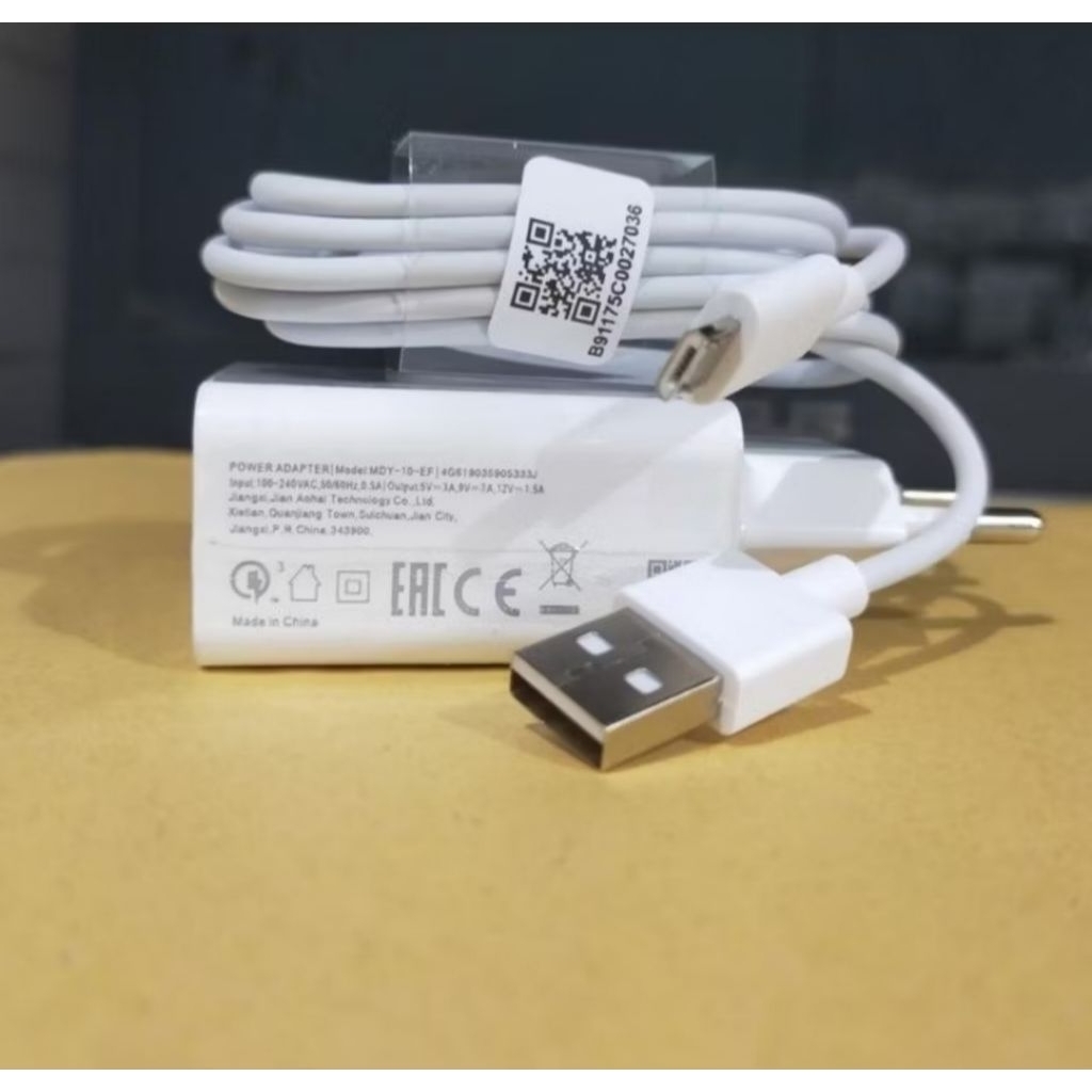 Xiaomi Note 5/6 Pro 7A Mdy-10-EF 18W เครื่องชาร์จไมโครชาร์จเร็ว