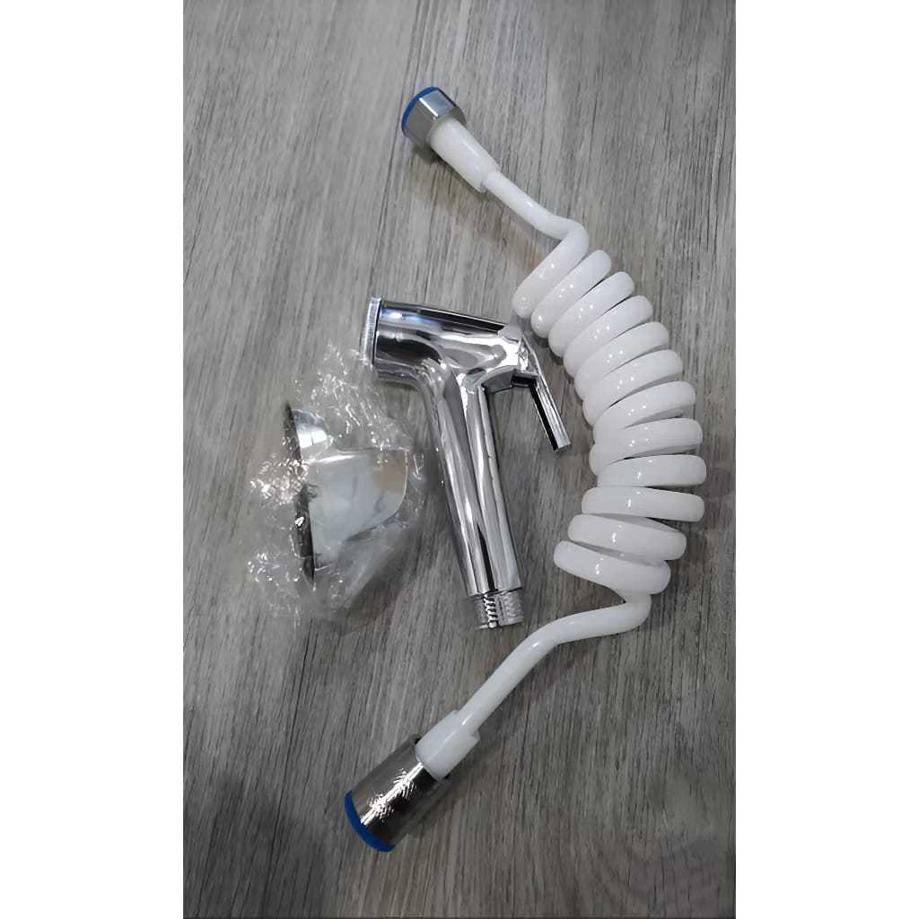 Chrome Toilet Bidet Shower Cebok Shower spiral Bidet Jet Shower Package Chrome Shower Toilet Shower