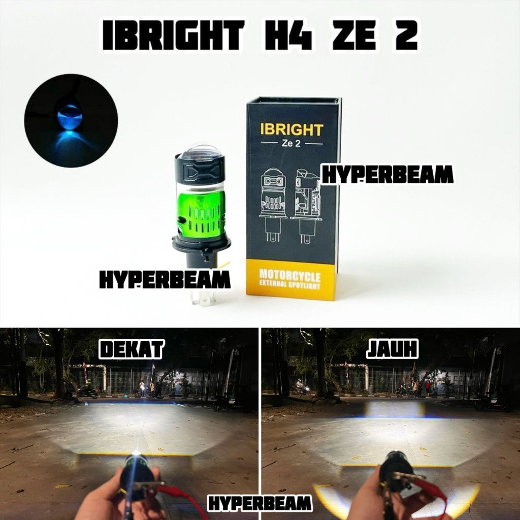 IBRIGHT ZE 2 - H4 ไฟหน้า Led