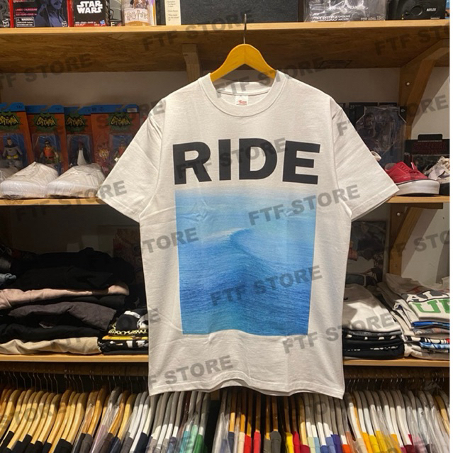 RIDE - NOWHERE 1990 TSHIRT สีขาว