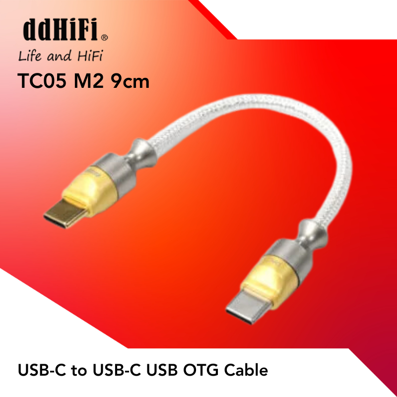DDhifi TC05 M2 USB-C to USB-C OTG สายถอดรหัส - สินค้าที่ดีที่สุด
