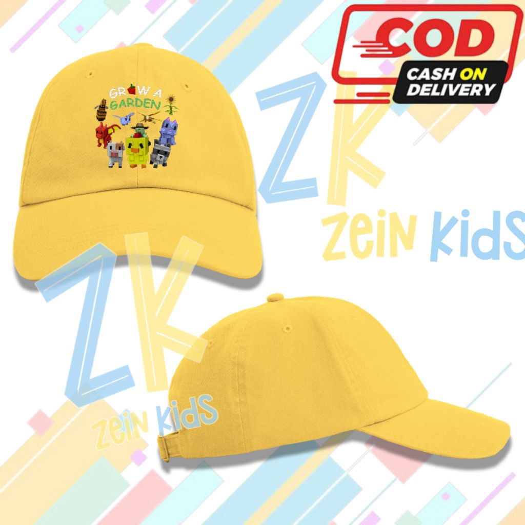 Grow A Garden Pet Kids Hat / Grow A Garden Pet Kids Baseball Cap / Grow A Garden Pet Kids Accessorie