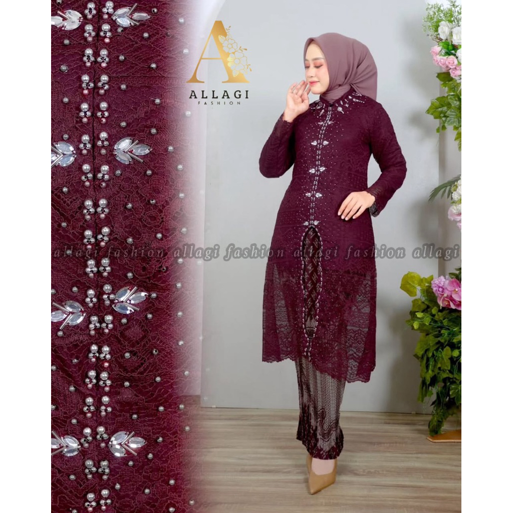 Modern Kebaya - Favation Kebaya - Modern Grafted Kebaya - Modern Party Kebaya