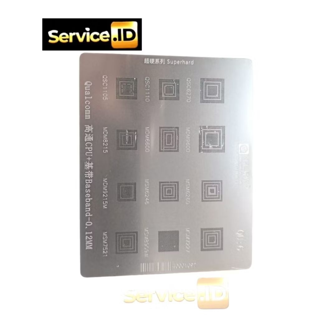 BGA PLATE QU6 QSC6270:WDM9600:MSM6260:MSM7227:QSC1110:MDM6600:MSM6246...