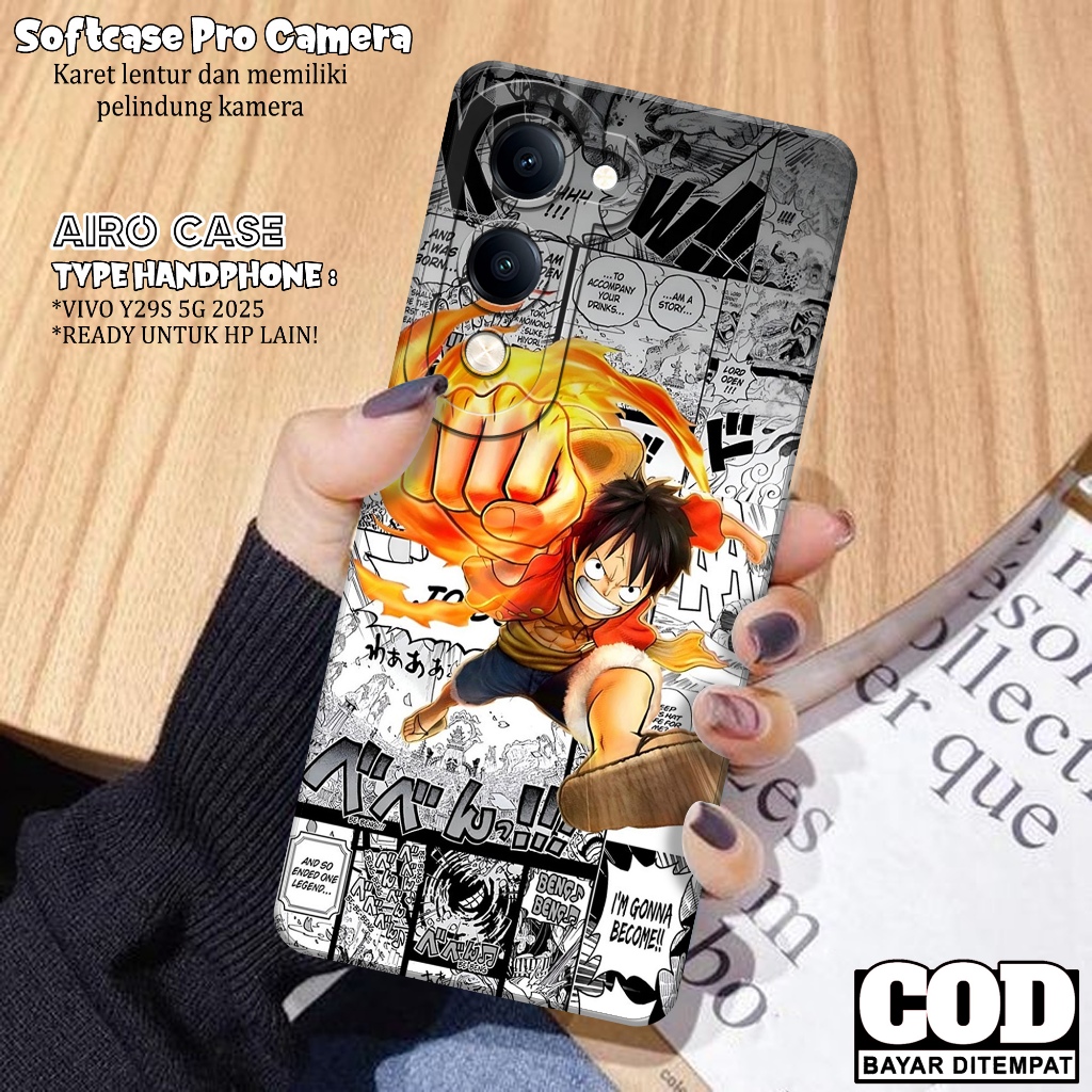 เคส HP ล่าสุด VIVO Y29S 5G 2025 - เคส VIVO Y29S 5G 2025 Softcase - ANIME Fashion Case - เคส VIVO Y29