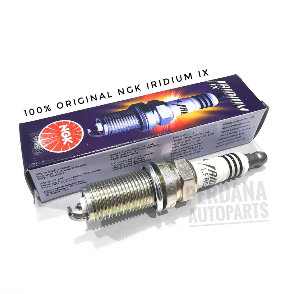หัวเทียน NGK Iridium IX LFR6AIX-11 Original Made in Japan Innova Fortuner Etos Grandis ฯลฯ