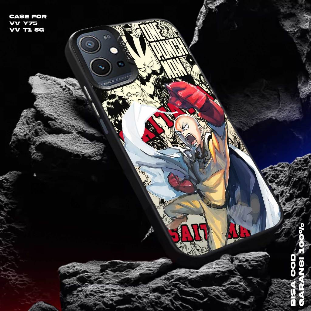 เคส VIVO Y75 - VIVO T1 5G - Vivo Premium Matte Hard Casing - เคส IMD - OPM Motif เคสโฮโลแกรม