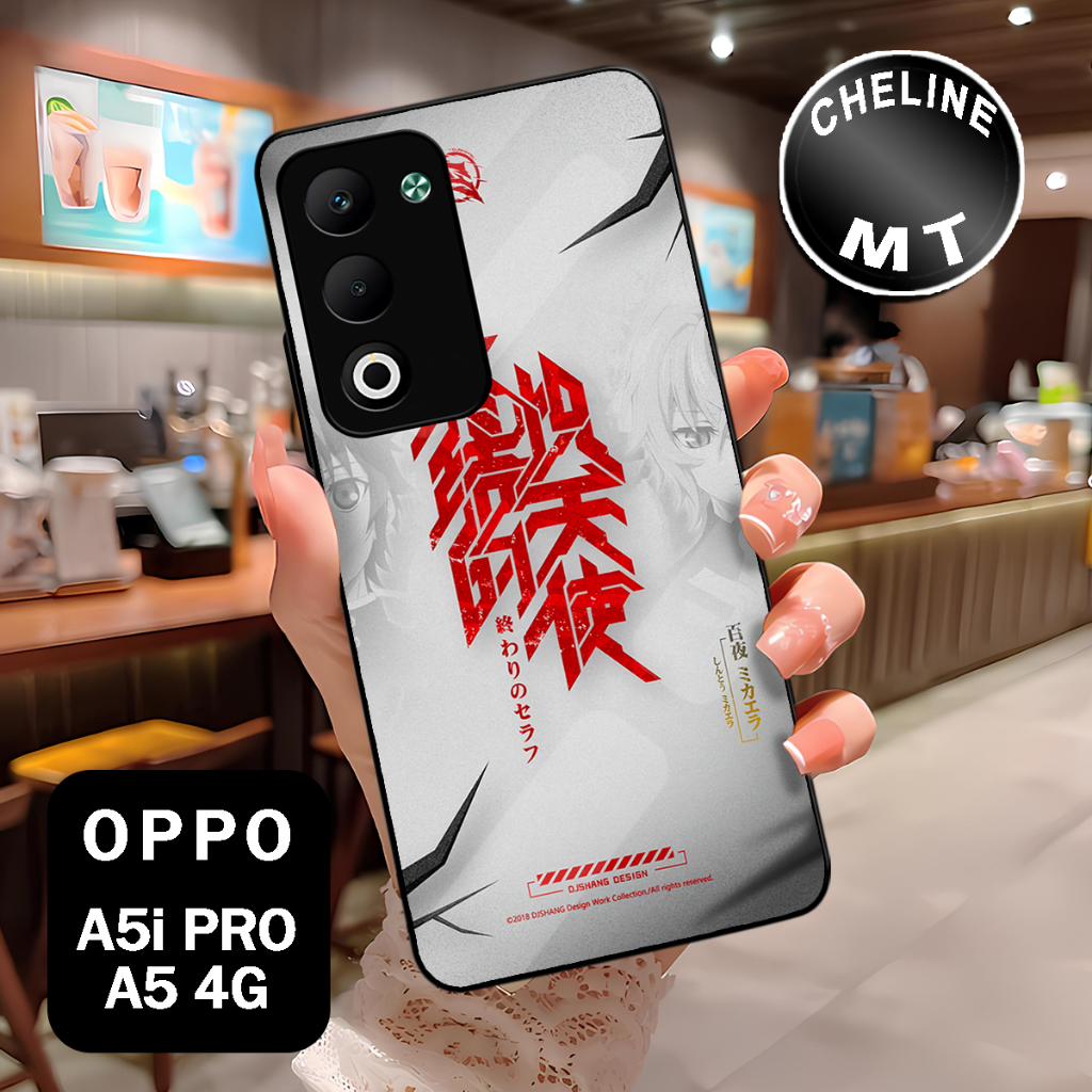 ( XX 5 ) เคส Sofcase Glossy สําหรับ Oppo A5 l oppo A5i PRO l Anime Motif l บทคัดย่อ l น่ารัก l Kesin