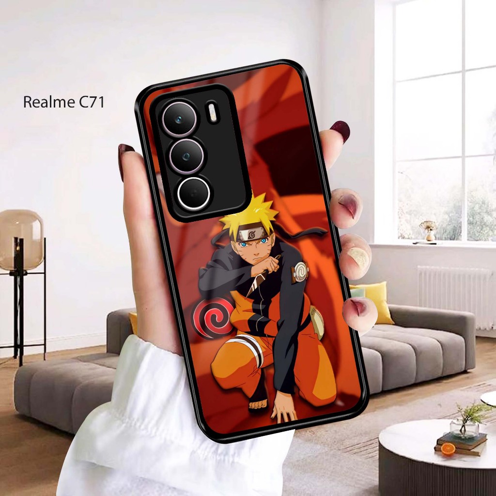 HP เคส Realme C71 ใหม่ล่าสุด เคสเงา - เคสเคลือบเงาใหม่ Realme C71 เคสโทรศัพท์ [ANIME] - AGM Case sof
