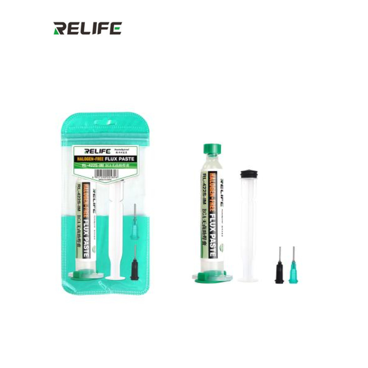 RELIFE RL-422S-IM BGA HALOGEN-FREE 10cc SOLDERING PASTE - Relife - RL-422S-IM