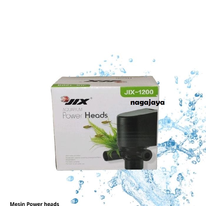 MESIN JIX 1200 หัวปั๊ม Aquarium Submersible Pump jix 1200 by Amara Hydroponics