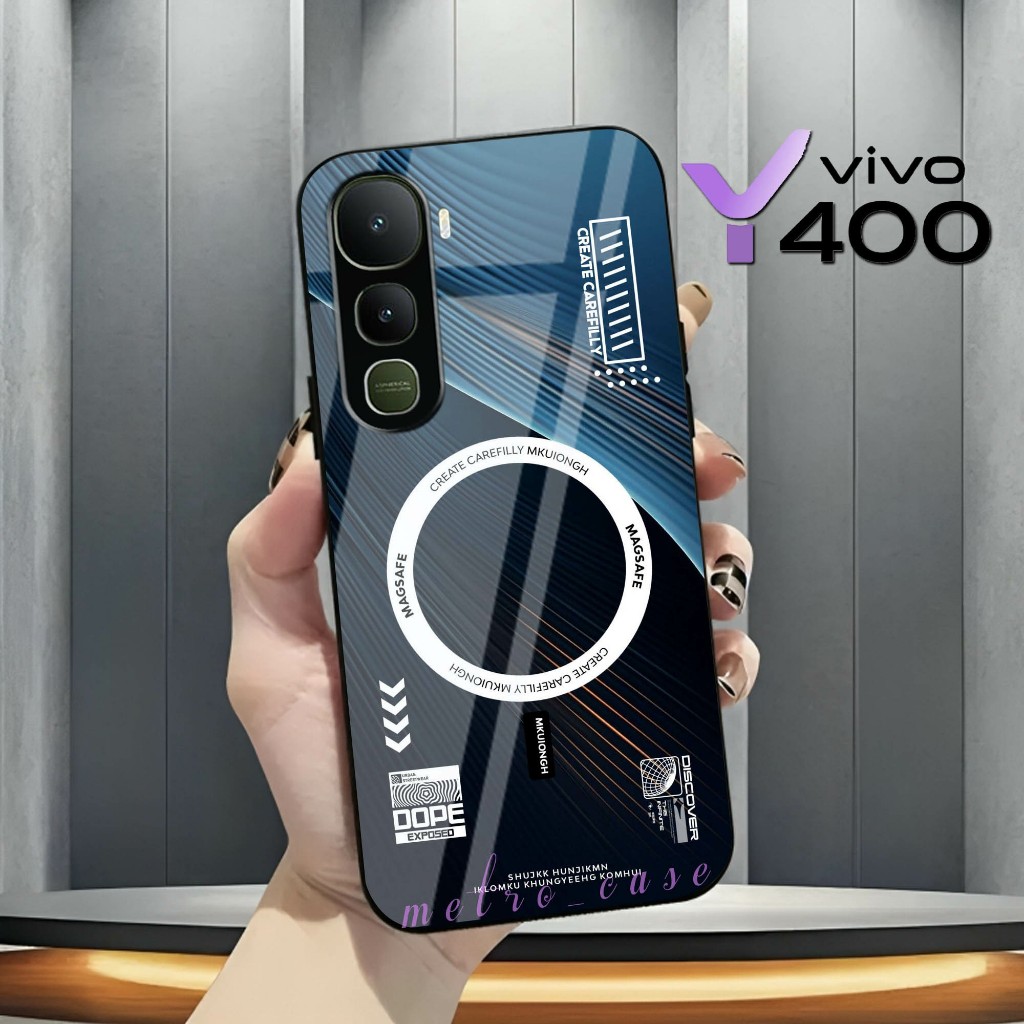 Softcase Glass Shiny Glass VIVO Y400 4G VIVO Y400 5G - Y400 2025 - VIVO Y400 4G - VIVO Y400 5G