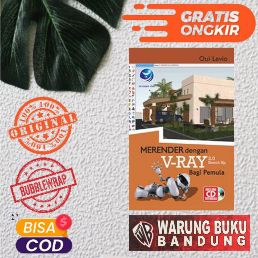 หนังสือ Merender พร้อม V-Ray 2.0 Sketch Up สําหรับผู้เริ่มต้น + cd - Oui Levio