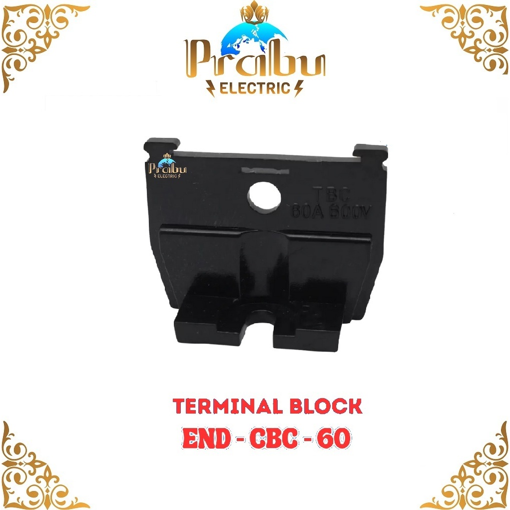 END PLATE TERMINAL BLOCK - CBC - 60A
