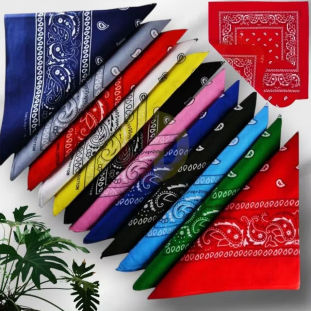 Slayer Bandana_Syal Multifunction_Slayer Skena_Batik ผ้าเช็ดหน้าทรงสี่เหลี่ยม_นักฆ่าชายและหญิง