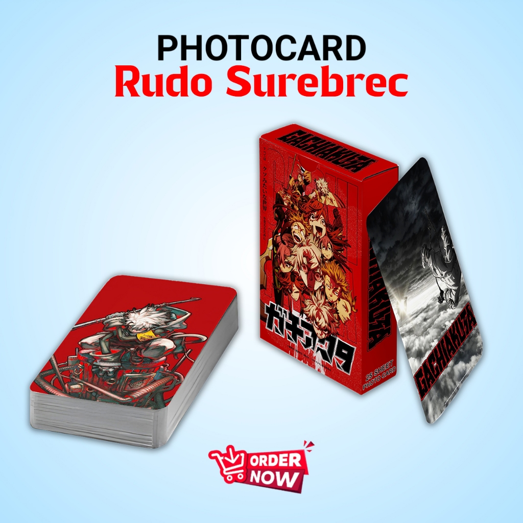 Rudo Surebrec Anime Gachiakuta Premium Photocard 1 แพ็คฟรีกล่อง