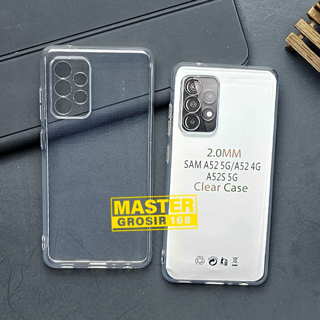 CASE SAMSUNG A51 SAMSUNG A52 SAMSUNG A53 5G SAMSUNG A52S CLEAR HD CASE 2.0MM CASE CLEAR CH-1