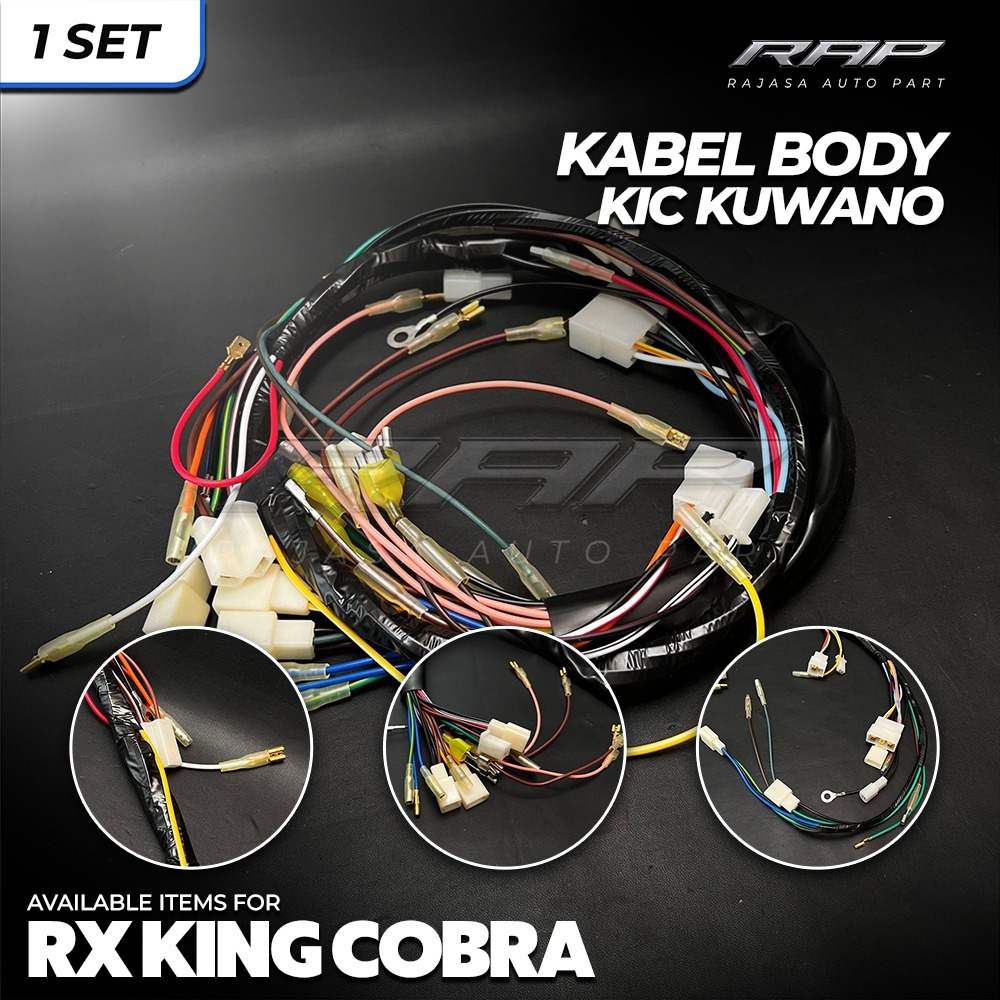 RXK, RX KING, 1TR, COBRA, 90, 92, RX KING COBRA 1 TR-H2590-01 COBRA BODY CABLE