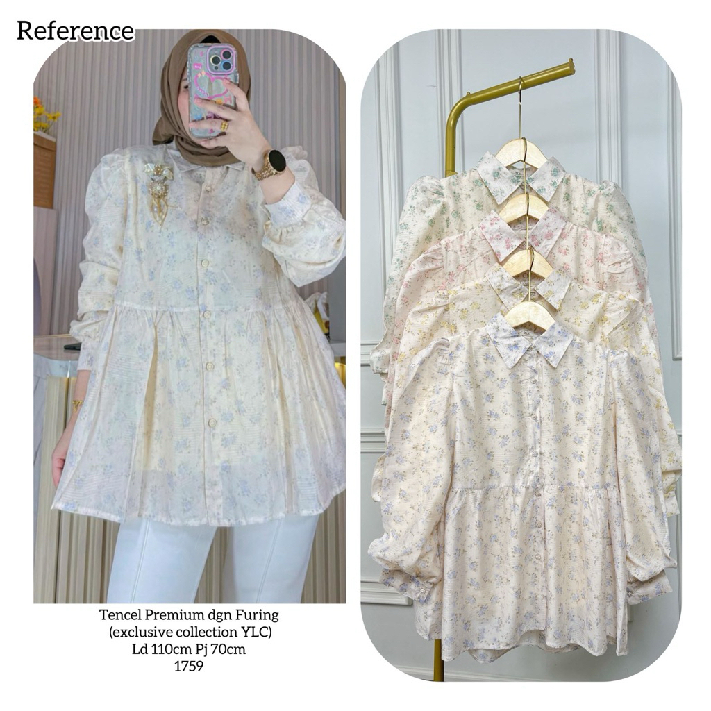 YLC Top / Blouse รหัส 1759