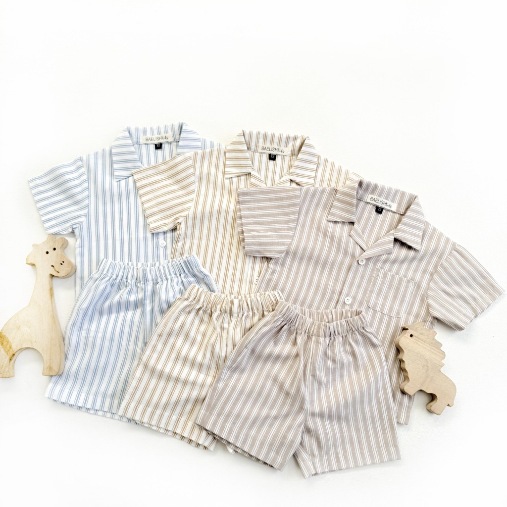 Keenan One Set (ชุดเสื้อผ้าเด็ก Boy & Baby)
