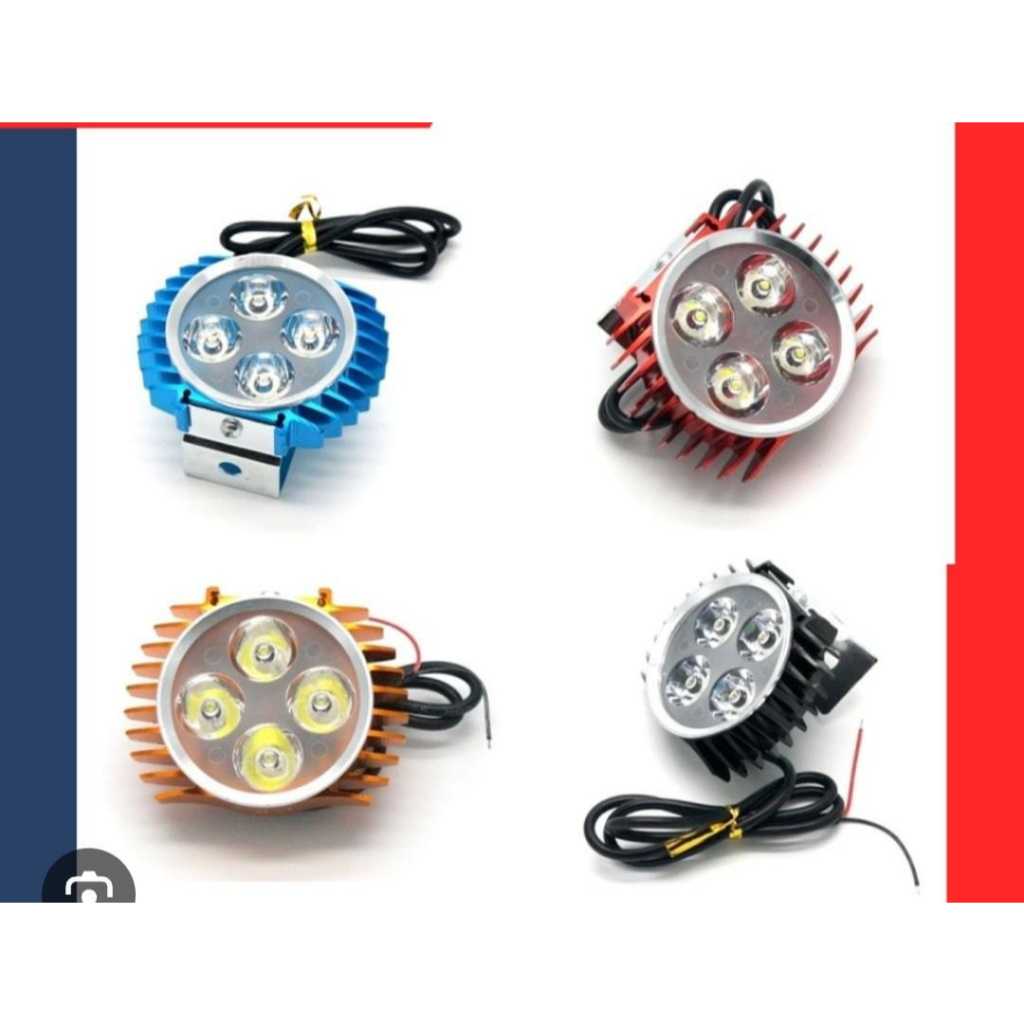 CHEAPEST 6 LED SLIM IWAWA 294 GOLD MOTORCYCLE FRONT SPOTLIGHT