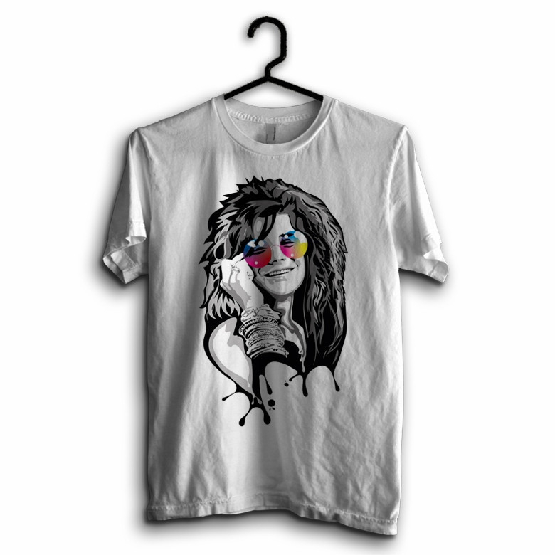 เสื้อยืดเพลง Janis Joplin 004