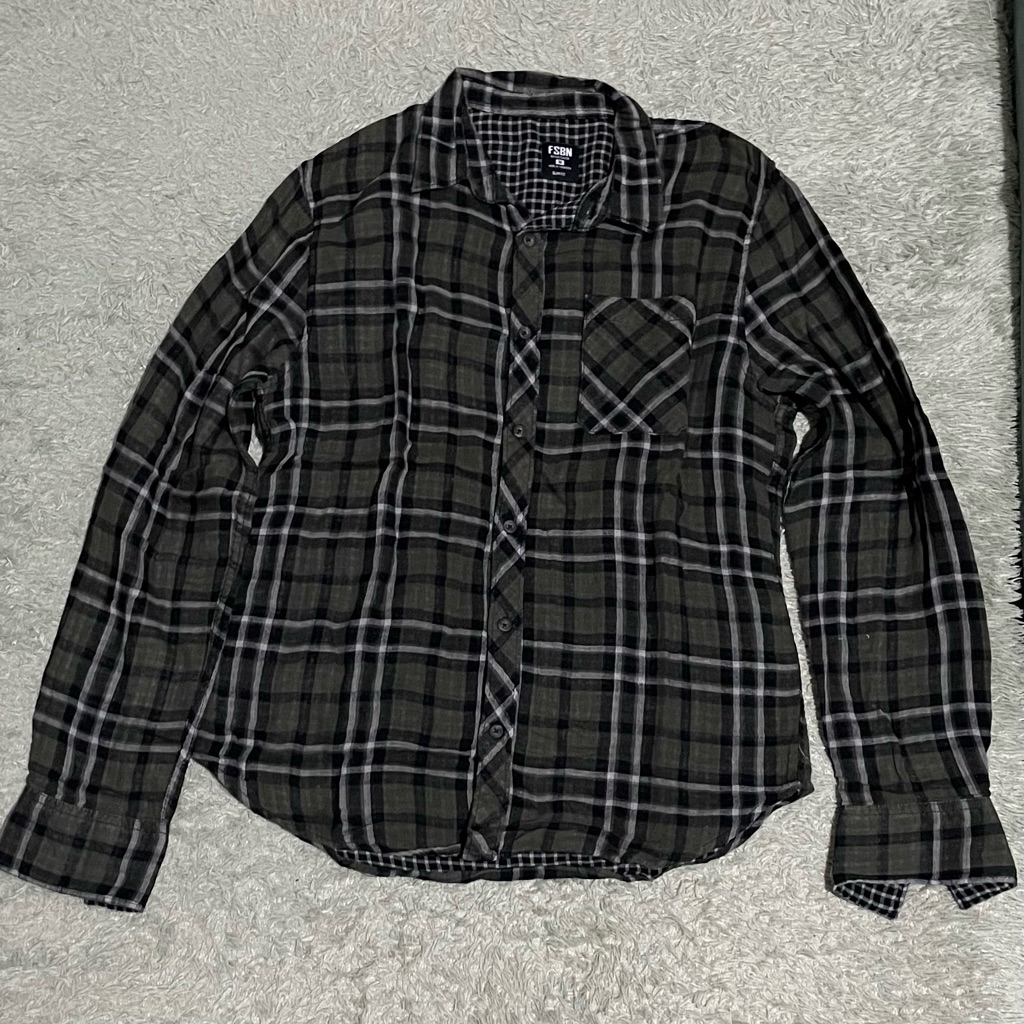 เสื้อเชิ้ตผู้ชาย KEMEJA Preloved FSBN