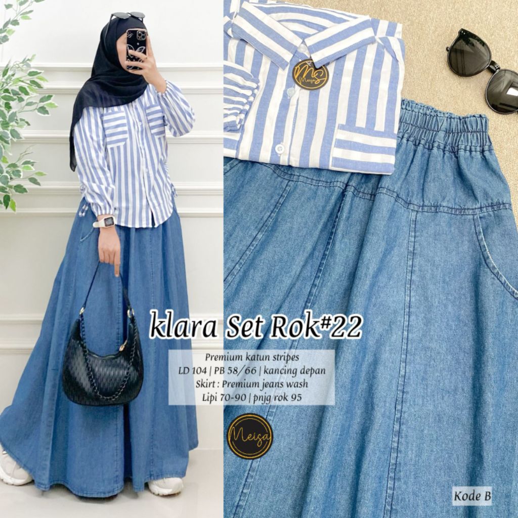 ชุดกระโปรง Klara/Besta By Meisa