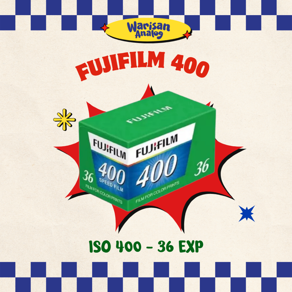 FUJIFILM 400 - ROLL FILM 35MM - ISO 400 - 36EXP