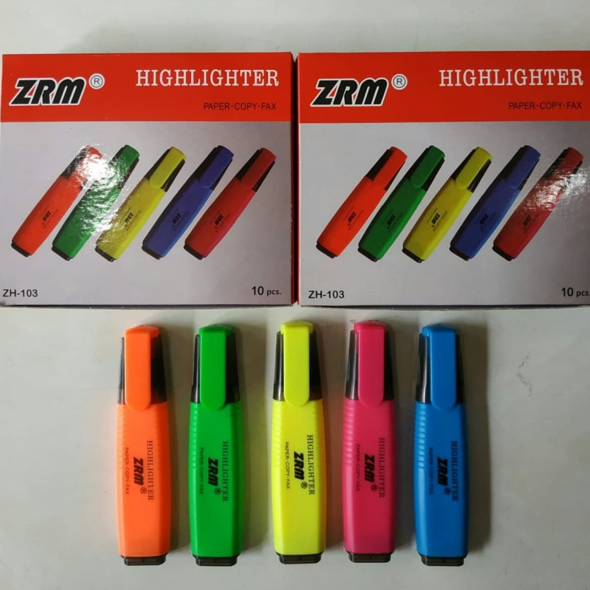 STABILO ปากกาเน้นข้อความ / ปากกาเน้นข้อความ / ปากกามาร์กเกอร์สี ZRM ZH-103