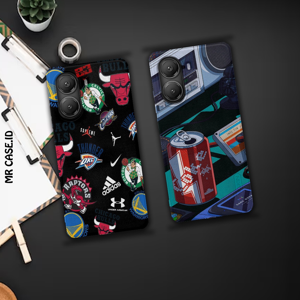 Black Pro Camera Softcase สําหรับ Type POCO X 7 PRO / POCO C71 ล่าสุด 2025 Silicon Camera MR-557