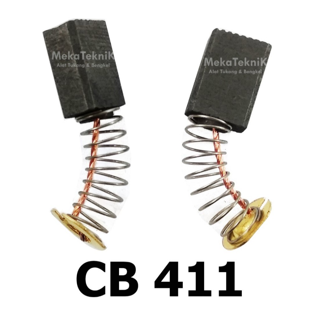 SP4 เนื้อหา 2 ชิ้น แปรงคาร์บอนชนิด 411 CB 411 / Sepul CB411 / Bostel / Kul / Charcoal CB 411