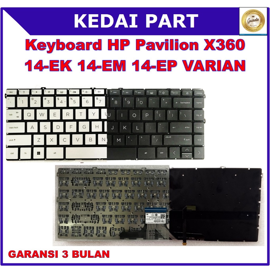HP Pavilion X360 14EM 14-EK1006TU 14-EK0117TU 14-EK0073TU 14-EK1070TU 14-EK2051TU 14-EK2333TU เงินสี